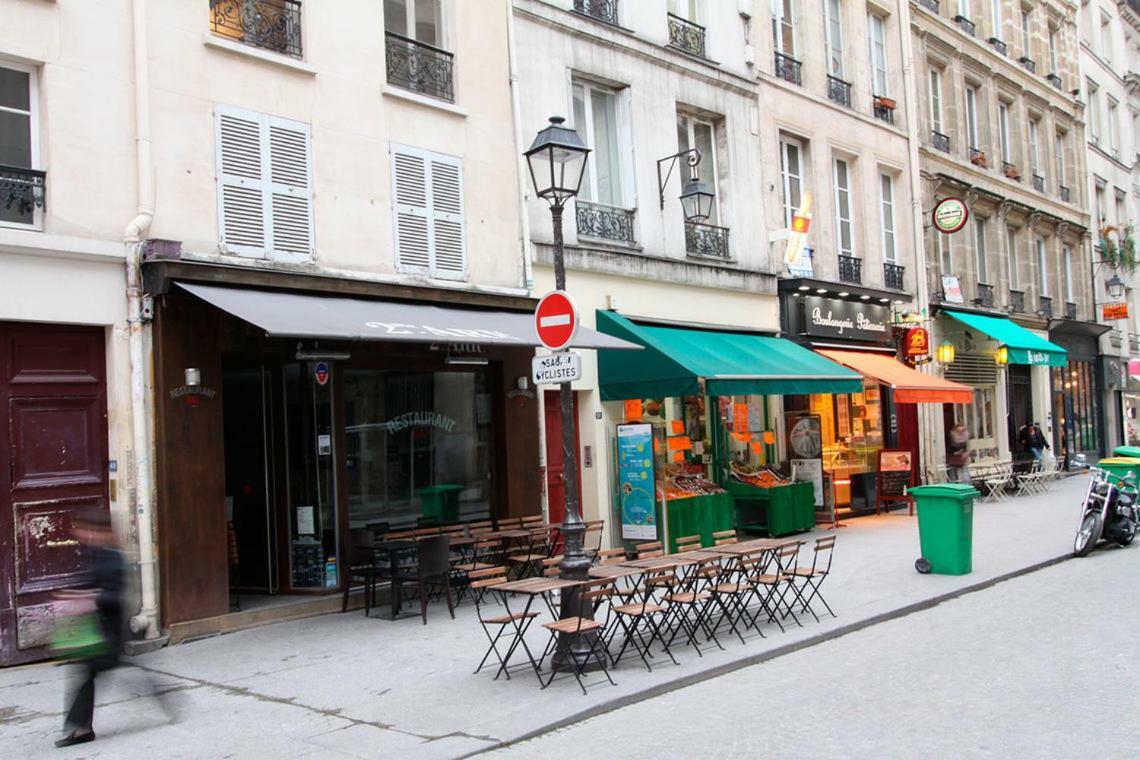 Ferienwohnung Soho Center/Marais/Pompidou/Louvre Paris Exterior foto