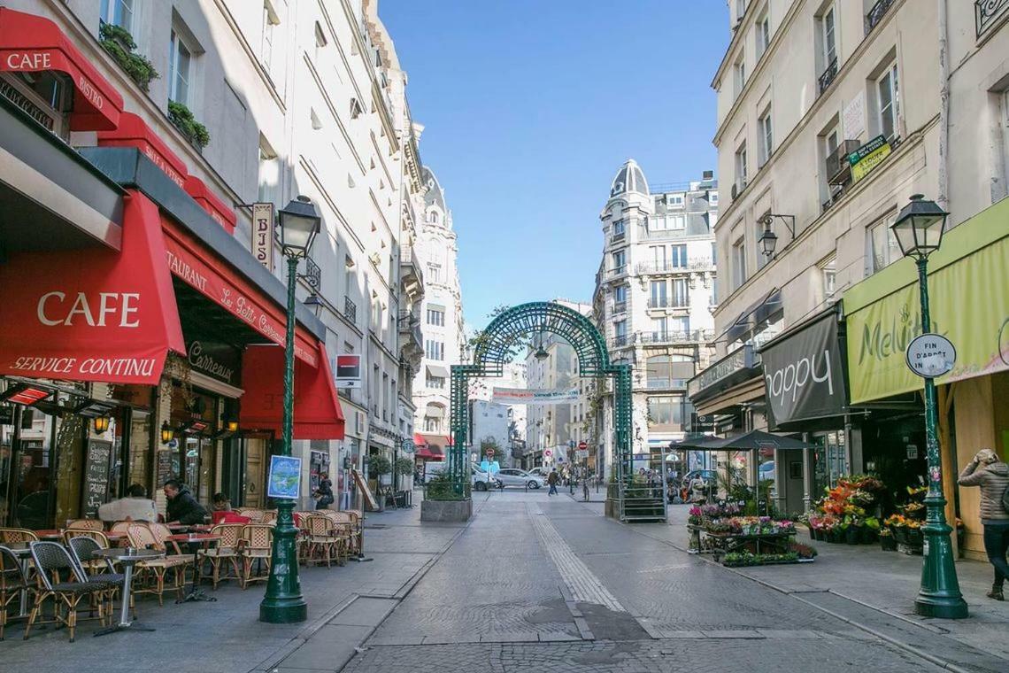 Ferienwohnung Soho Center/Marais/Pompidou/Louvre Paris Exterior foto